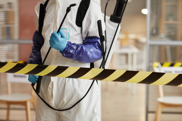 Professional Blood Cleanup technician working in Orchard, CO